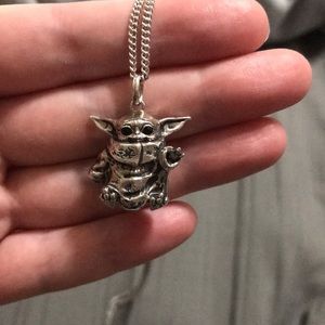 Grogu (Baby Yoda) necklace from Rocklove